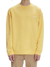 Clint Chest Logo Sweatshirt Yellow - A.P.C. - BALAAN 3