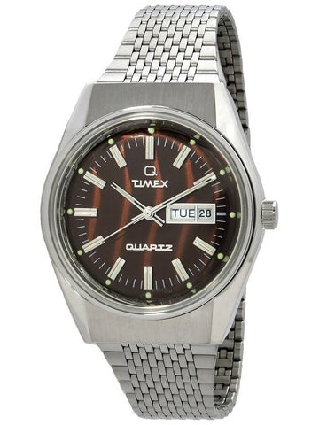 Timex Q Timex Falcon Eye Quartz Brown Dial Men's Watch TW2W62400 - TIMEX - BALAAN 1