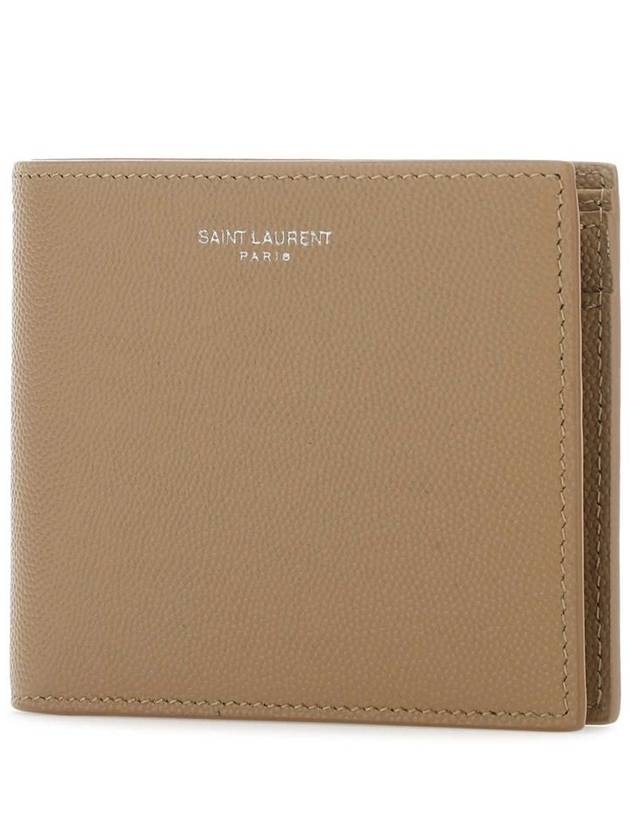 Men's Wallet 396303BTY0E 2654 Beige o Tan - SAINT LAURENT - BALAAN 3