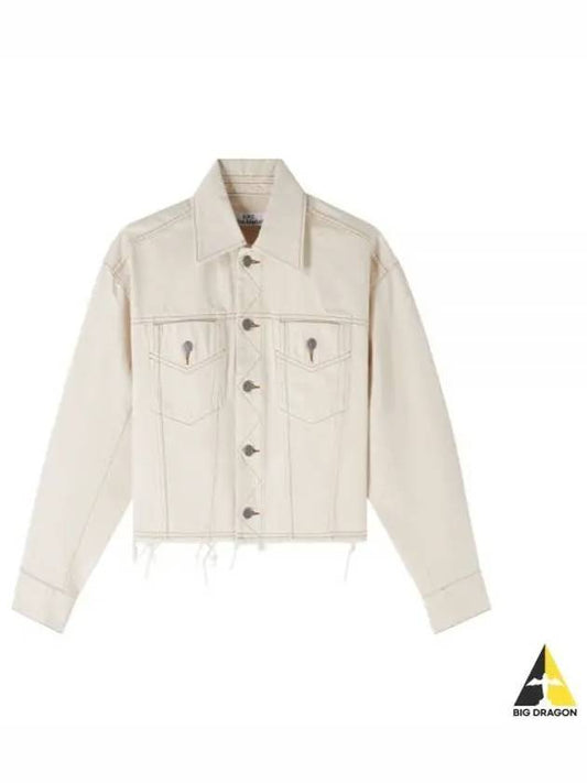 Sainters Denim Jacket Ivory - A.P.C. - BALAAN 2