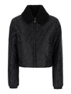 Ski FF Nylon Jacket Black - FENDI - BALAAN 1