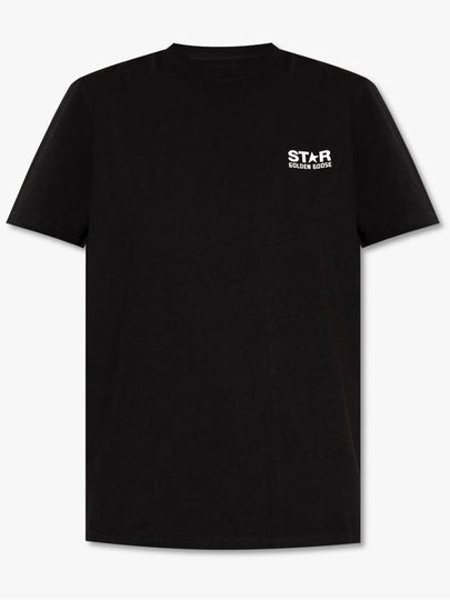 Back Big Star Short Sleeve T-Shirt Black - GOLDEN GOOSE - BALAAN 2