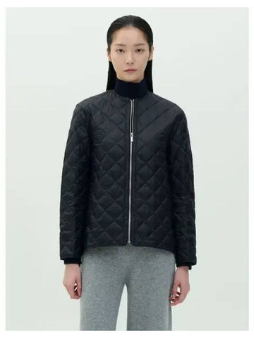 Women s polished nylon quilt zip up puffer padding black domestic product GM0024090241522 - THEORY - BALAAN 1