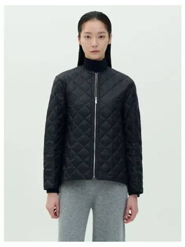 Women s polished nylon quilt zip up puffer padding black domestic product GM0024090241522 - THEORY - BALAAN 1