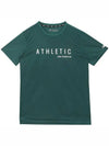 Training 3 Crew Neck Short Sleeve T-Shirt Green - NEW BALANCE - BALAAN 1