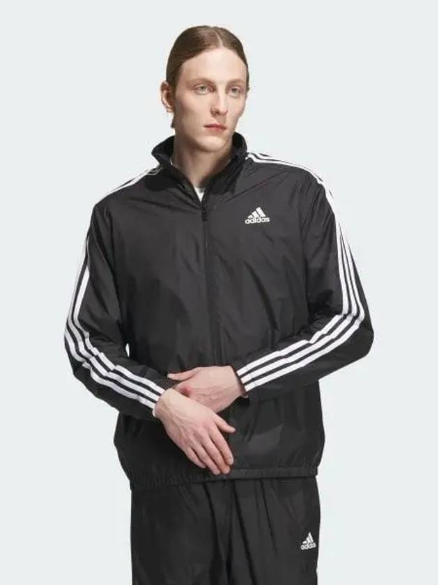 3S Logo Windbreaker Black - ADIDAS - BALAAN 2