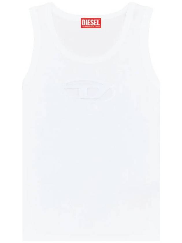 T Lynys OD Tank Sleveeless White - DIESEL - BALAAN 1