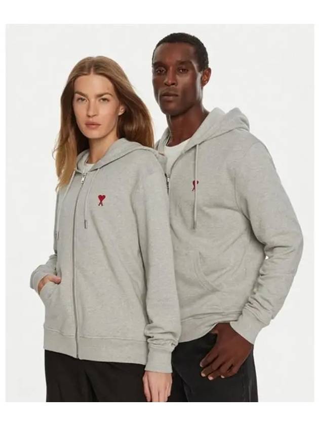 De Coeur Hooded Zip Up H24BFUSW435730 - AMI - BALAAN 4