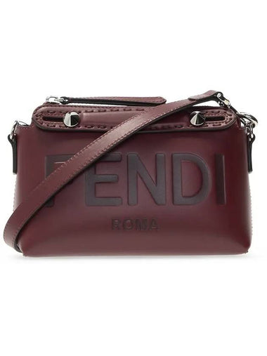 By The Way Boston Shoulder Bag Barolo Wine - FENDI - BALAAN 1