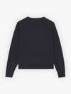 Double Head Fox Patch Sweatshirt Black - MAISON KITSUNE - BALAAN 3