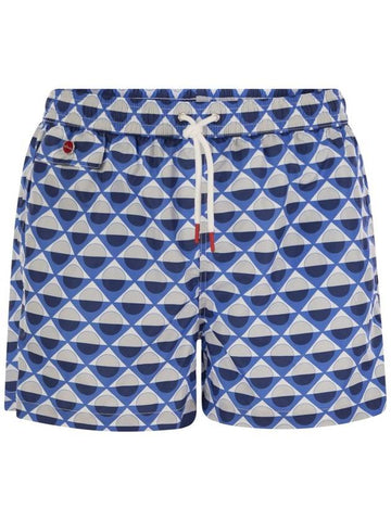 Patterned beach boxers - KITON - BALAAN 1