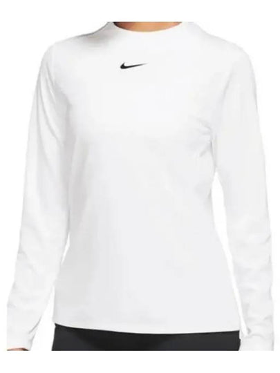 Golf Dri Fit UV Advantage Long Sleeve T-Shirt White - NIKE - BALAAN 2