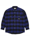 Quilt Mit Plaid Shirt Blue - PALACE - BALAAN 1