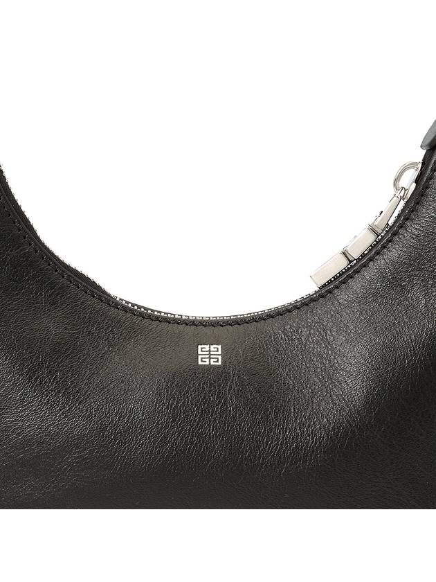 Moon Cut-out Chain Small Shoulder Bag Black - GIVENCHY - BALAAN 9