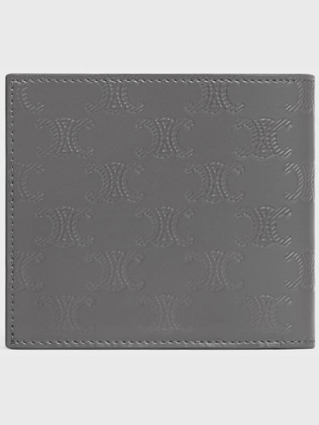 2 tier wallet Triomphe embossed calfskin - CELINE - BALAAN 3