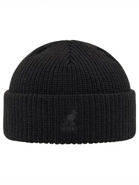 K3454 BLACK 3454 Cardinal Two Way Beanie - KANGOL - BALAAN 1