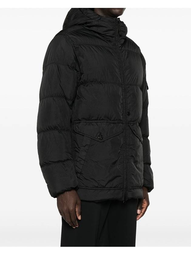 Crinkle Reps Re-Nylon Down Padding Black - STONE ISLAND - BALAAN 3