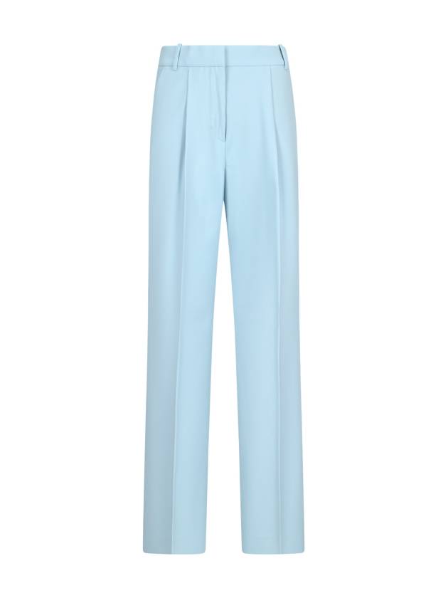 STRETCH WOOL TROUSERS WITH WIDE LEG - CALVIN KLEIN - BALAAN 1