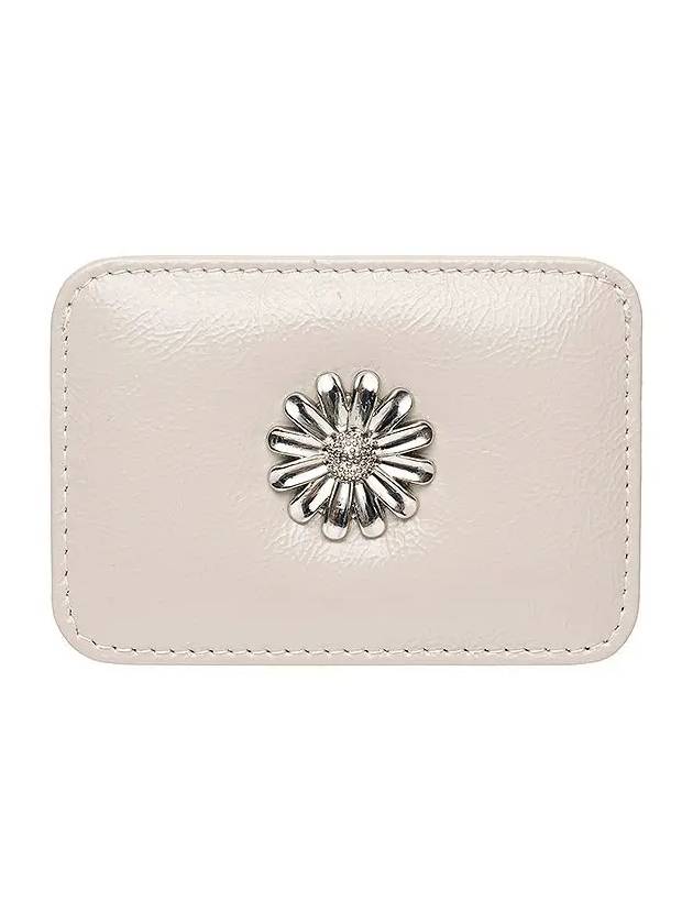 Daisy Slim Mini Transportation Card Wallet Warm Gray - LE MASQUE - BALAAN 1