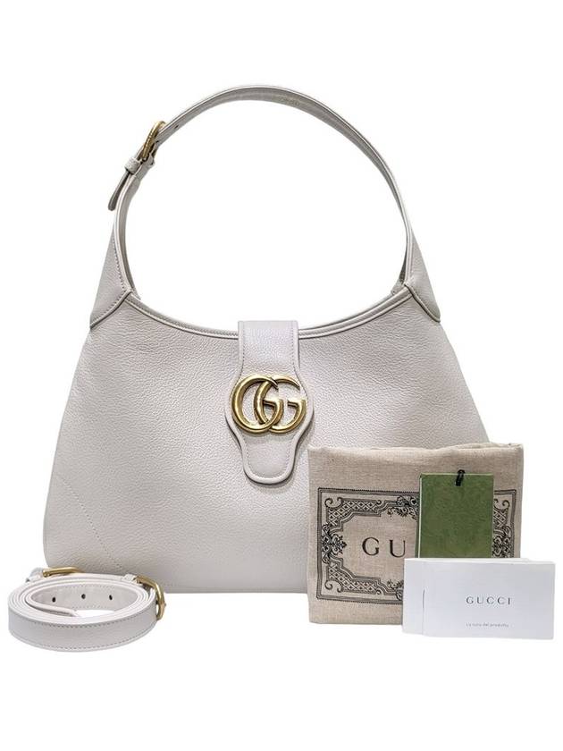 Women s 726274 White Leather Aphrodite Medium Shoulder Bag - GUCCI - BALAAN 10