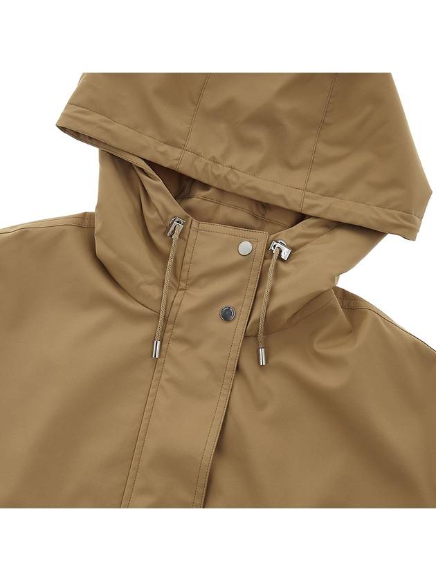 Technical Hooded Jacket Brown - LORO PIANA - BALAAN 7