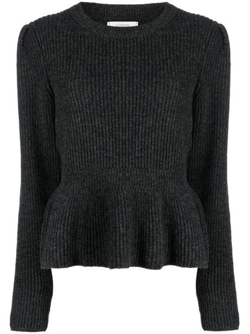 Wool Ribbed Knit Top Penguin - LEMAIRE - BALAAN 1