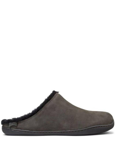 Peu Nubuck Slippers Dark Grey - CAMPER - BALAAN 1