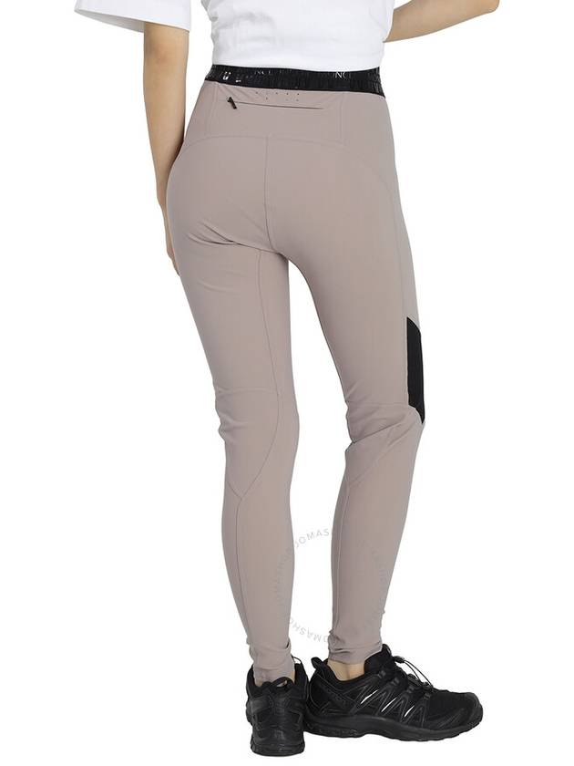 Moncler Ladies Medium Pink High-Waisted Technical Jersey Leggings, Size Small - MONCLER - BALAAN 3