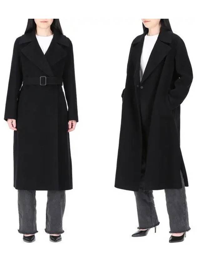 Weekend MANU 2425016041600 013 Belted wool coat long 1127904 - MAX MARA - BALAAN 1