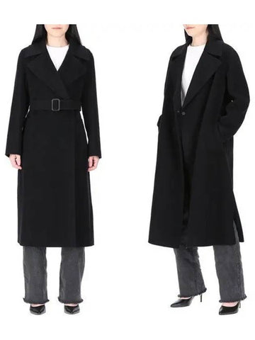 Weekend MANU 2425016041600 013 Belted wool coat long 1217350 - MAX MARA - BALAAN 1