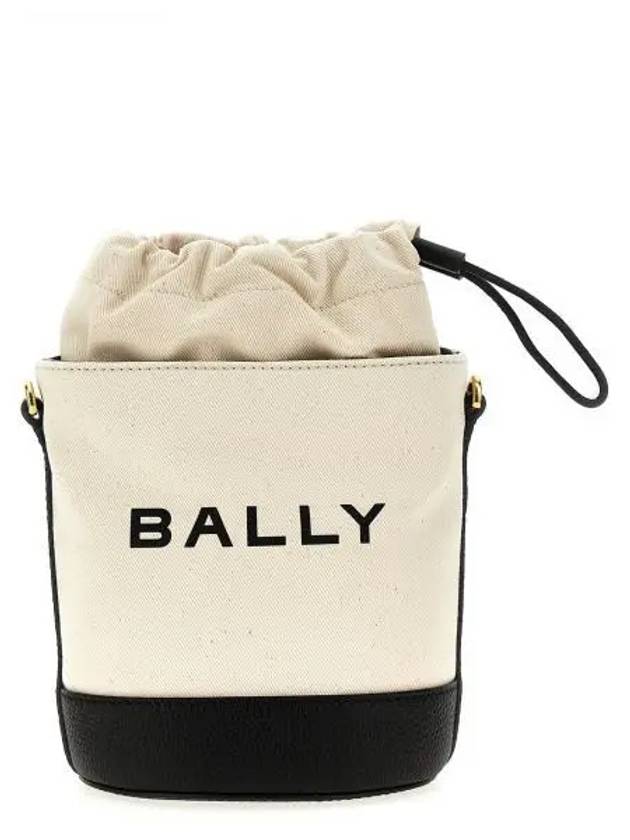 Bar Mini Bucket Bag Ivory - BALLY - BALAAN 1