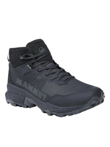 Sertig II Mid Hiking High Top Sneakers Black - MAMMUT - BALAAN 1