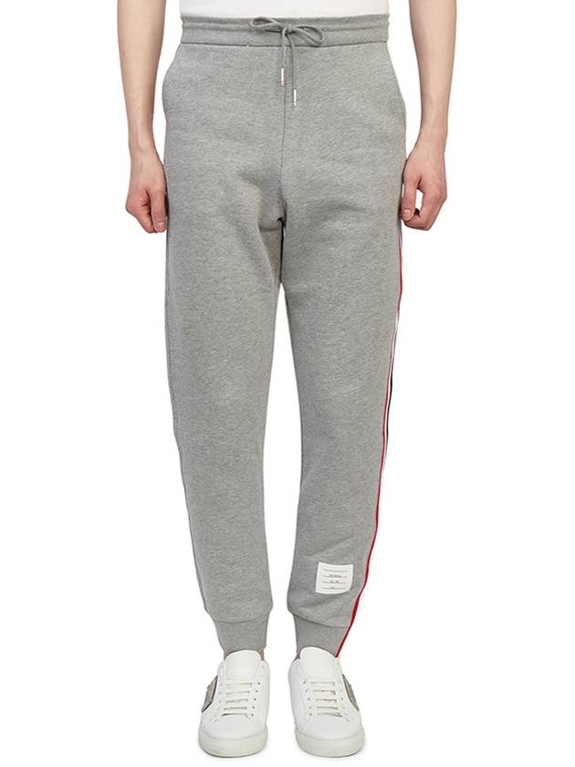 Stripe Track Pants Light Grey - THOM BROWNE - BALAAN 2