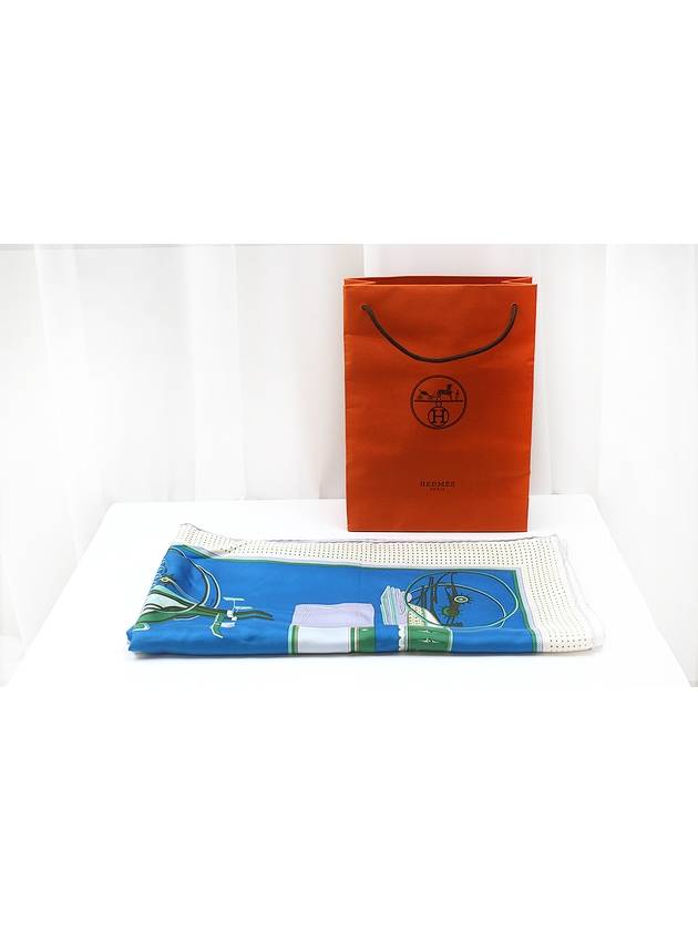 Carr 90 silk scarf - HERMES - BALAAN 2