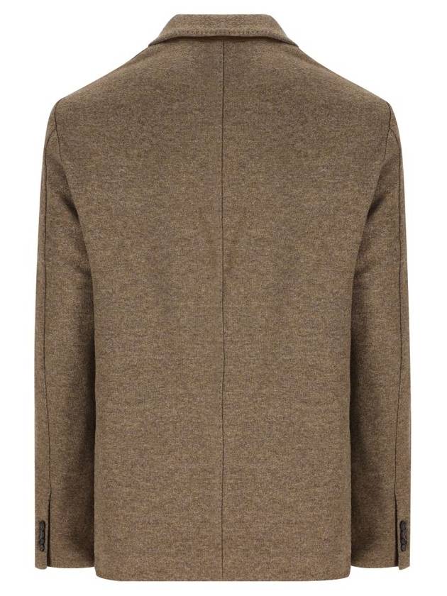 single breasted jacket brown - LORO PIANA - BALAAN 3