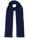 ribbed wool muffler royal blue SCARF ROYAL BLUE - ANDERSEN-ANDERSEN - BALAAN 2