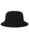 Micro Face Patch Bucket Hat Black - ACNE STUDIOS - BALAAN 5