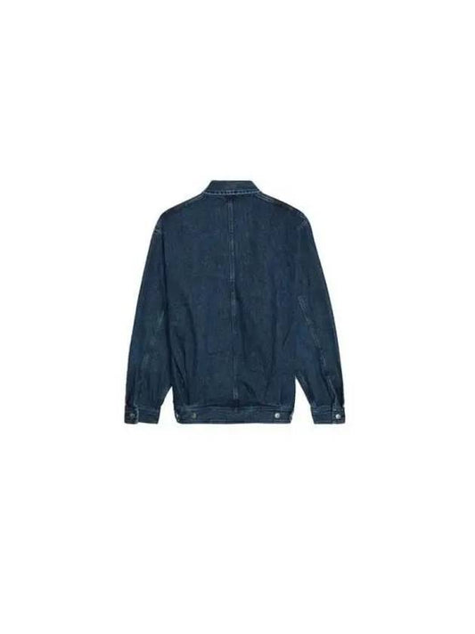 SONG FOR THE MUTE Cotton washed denim coach jacket 231MJK067WDNM IND - ETC - BALAAN 2