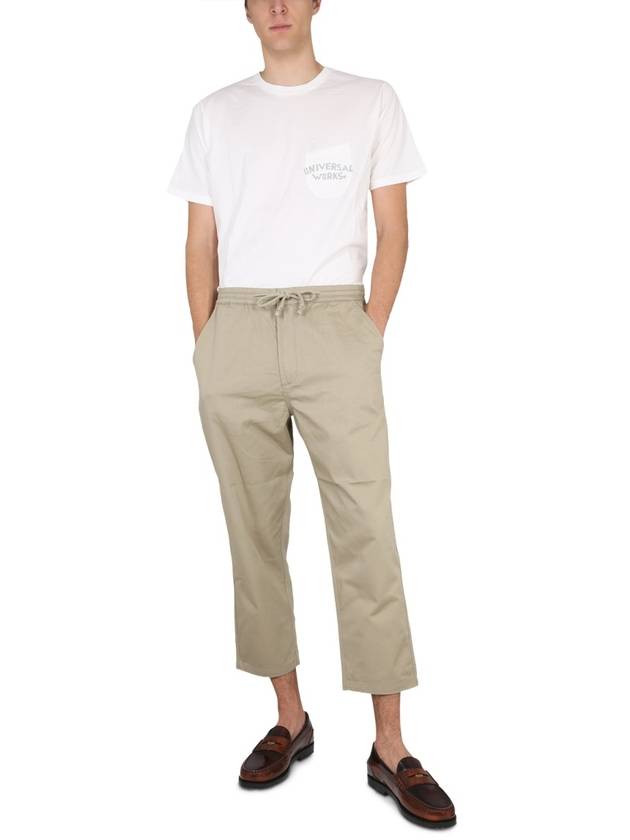 CROPPED FIT PANTS - UNIVERSAL WORKS - BALAAN 2