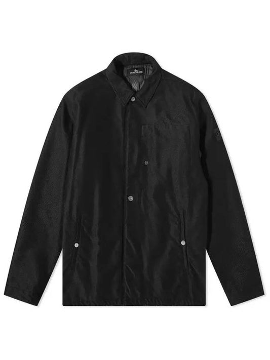 Shadow Project Insulated Coach Jacket Black - STONE ISLAND - BALAAN 2