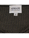 Armani Collezioni Black Multi Bokashi Knit Top 42 - ARMANI COLLEZIONI - BALAAN 5