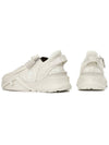 Flow FF Logo Low Top Sneakers White - FENDI - BALAAN 7