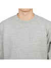 Diagonal Raised Fleece Lens Sweatshirt Grey - CP COMPANY - BALAAN 6