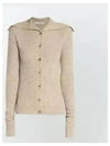 Sailor Collar Knit Cardigan Clay Beige - ACNE STUDIOS - BALAAN 2