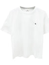 Triomphe Loose Logo Short Sleeve T-Shirt White - CELINE - BALAAN 2