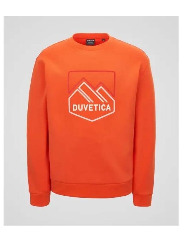 Points 5 Myrtos M Dark Orange Men s Sweatshirt - DUVETICA - BALAAN 1