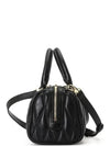 Devin Quilted Mini Tote Bag Black - BALLY - BALAAN 3