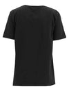 Men's Item Logo Cotton Short Sleeve T-Shirt Black - A.P.C. - BALAAN 4