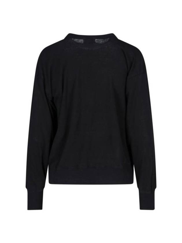 Long Sleeve T Shirt TS0005FA A1N10E 01BK Black - ISABEL MARANT - BALAAN 2