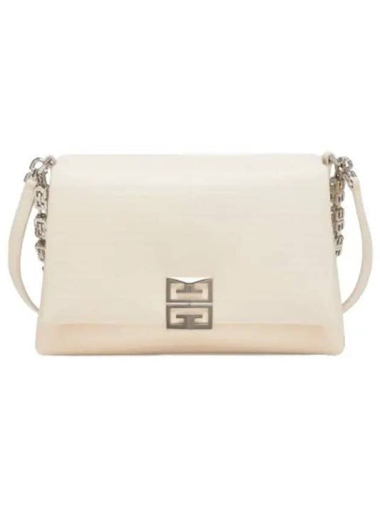 Medium Soft Leather Shoulder Bag Ivory - GIVENCHY - BALAAN 1